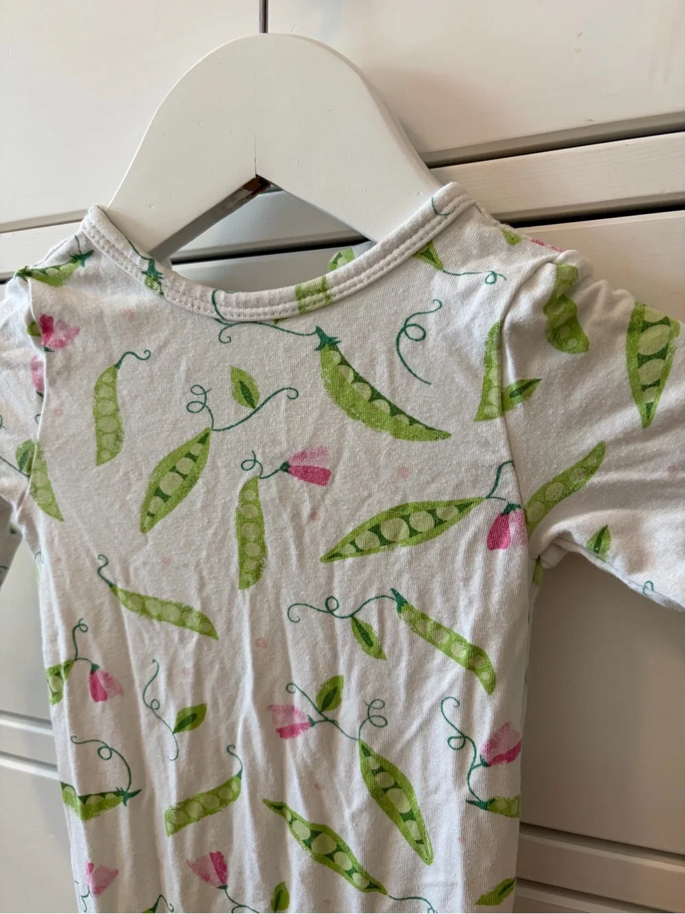Angel Dear Sweet Pea Bamboo Gown Newborn 0-3 Months